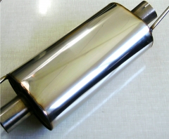 Uni -Schalld&auml;mpfer flach/oval 315x115/165mm, d=63,5mm
